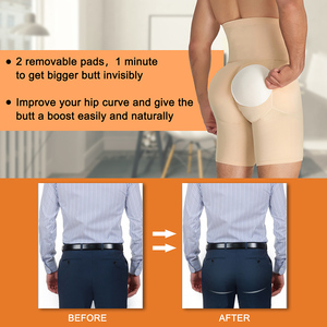 Pakaian Dalam Pria Pembentuk Tubuh, Korset Pinggang yang Dapat Disesuaikan, Celana Dalam Pembentuk Tubuh Pengangkat Bokong dengan Pembungkus Pelatih Pinggang - Product Image 2