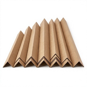 Custom Cardboard Edge Protector | L-Shaped Kraft Paper Angle Board for Pallet and <b>Box</b> Reinforcement - Product Image 1
