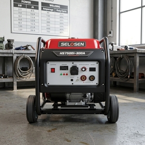 5KW 230A Portable Gasoline Welding <b>Generator</b> Copper Motor 25L <b>Mobile</b> Planta HS6900-300A Gasoline Welding <b>Generator</b> 5KW -- Portab - Product Image 1