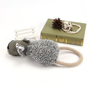 Jouet interactif pour chien GMTPET, écologique, classique, luxueux, moderne, en forme de <span class=keywords><strong>canard</strong></span> <span class=keywords><strong>sauvage</strong></span>, en peluche, avec sonnette, pour l'entraînement - Vente en gros OEM - Product Image 4