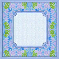 Jeu de Mahjong Américain Esthétique et Adorable, Tuiles en Acrylique Blanc Lavande, Motifs Floraux, Oiseaux et Chats avec Joker pour Jeu de Détente Quotidien