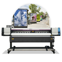 2,2 m Banner Impresora Eco Solvente Vinilo Impresión Plotter de corte I3200 Máquina Impresora de inyección de tinta