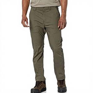 High Quality Woolen <b>Khaki</b> Pants <b>Men</b> Factory Customized Slim Fit Straight Casual Stretch Vintage Canada's Most Popular Hot - Product Image 3