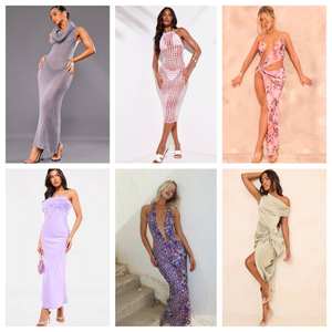 Vente en gros d'usine, robes d'été pour femmes, imprimées, sexy, style vintage, pas cher, expéditions aléatoires - Product Image 4