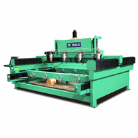 Machine de gravure CNC à 6 têtes et 6 axes rotatifs pour la sculpture 3D de colonnes et piliers en marbre et granit