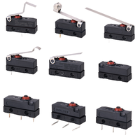 Micro-interrupteurs à fin de course en plastique M12 HM HM-MS 0.1A/3A/5A/1A 30VDC 125V/250VAC IP40/IP65 étanches SPDT miniatures industriels