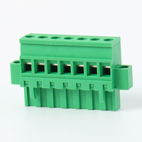 Haute qualité 5.08mm pas enfichable bornier vis fil connecteurs bride prise pour usage industriel