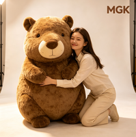 Grande Peluche Animale Mignonne : Ours, Dinosaure, Lapin, Capybara Doux et Moelleux pour Vente en Gros et Cadeaux