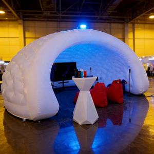 Dôme gonflable portable Luna Igloo, tente géante gonflable, lampe gonflable, tente dôme pour pique-nique, exposition, <span class=keywords><strong>camping</strong></span>, événement, <span class=keywords><strong>location</strong></span> - Product Image 2