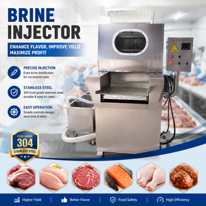 Machine d'injection automatique de marinade <span class=keywords><strong>pour</strong></span> viande (porc, bœuf, poulet, jambon) – Idéale <span class=keywords><strong>pour</strong></span> le salage et la marinade commerciaux - Product Image 1