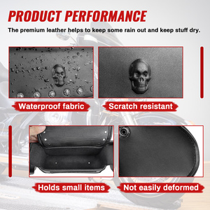 Vente directe d'usine, <span class=keywords><strong>prix</strong></span> spécial sur la sacoche de pare-brise à trois poches noire pour motos <span class=keywords><strong>Harley</strong></span>-<span class=keywords><strong>Davidson</strong></span> Street Glide 96-25 Touring - Product Image 4