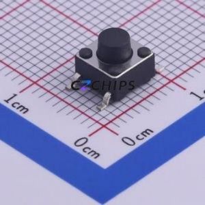 TS-1002S-05526C Tactile Switch SMD-4P,6x6mm Switch Single Pole Single Throw Round Button Vertical Mount 6mm - Product Image 1