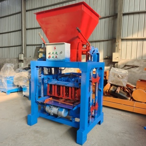 Semi Automatic Hydraulic <strong>Block</strong> <strong>Machine</strong> 4-2B Brick Making Machinery 4-25 Semi Automatic Hydraulic Press Brick Making <strong>Machine</strong> - Product Image 4