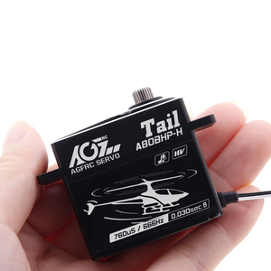 Ventes Flash : Moteur Brushless Numérique Programmable AGFRC A80BHP-H à Engrenages Métalliques 8.4V HV 18.5KG 0.030s pour Hélicoptère RC - Product Image 4