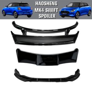 Haosheng <span class=keywords><strong>Swift</strong></span> Spoilers ABS Plastic Black Car Sport Type 1 2 Rear Window Roof Wing Back Lip Spoiler pour <span class=keywords><strong>Suzuki</strong></span> <span class=keywords><strong>Swift</strong></span> MK2 MK3 MK4 - Product Image 4
