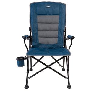 Silla de Playa Plegable Cómoda y Duradera con Acolchado de Espuma, Portavasos y Respaldo Ajustable para Uso en Exteriores y Parques - Product Image 1