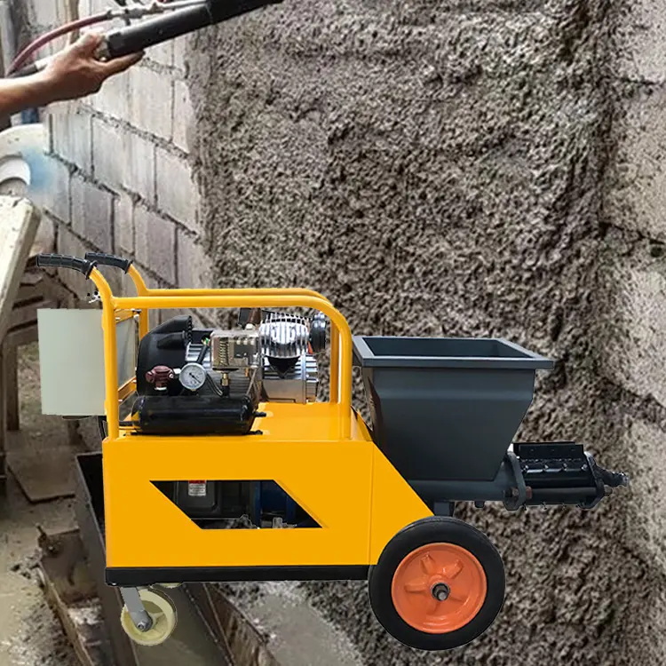Elektrisches Beton mörtels prühen Pumpen Mörtel Sprüh putz Rendering Maschine Zementmörtel Putz Sprüh maschine