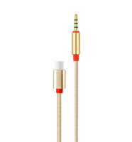 USB Typ C bis 3,5mm TRS Audio AUX-Buchsen adapter USB C-Stecker auf 3,5mm 4-poliger Kopfhörer Auto lautsprecher Stereo-Audio kabel