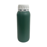 Bouteille vide de détergent 500 ml en plastique HDPE avec poignée latérale, vente en gros, logo personnalisé pour liquide de nettoyage et bouchon à vis