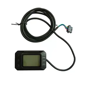 Контроллер для электровелосипеда, черный сегментный ЖК-дисплей для электровелосипеда, 36 В