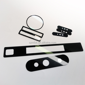 Corte personalizado 2,0mm Corning Gorilla <span class=keywords><strong>Glass</strong></span> 2,0 AGC Cubierta de vidrio Panel de vidrio templado - Product Image 1