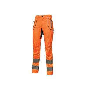 Pantalones de tela Softshell Ren Orange Fluo, pantalón de trabajo EAN 8033546424476, pantalones de trabajo, pantalones de trabajo de carga - Product Image 1
