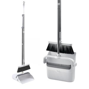 Ensemble balai et pelle magiques de haute qualité en matériau durable avec long manche - Product Image 1