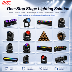 Luz Móvil LED 600W BSW 3en1 con Control DMX512, Construcción de Aluminio RGBW - <span class=keywords><strong>Proyector</strong></span> de Escenario para Festivales de Música - Product Image 5