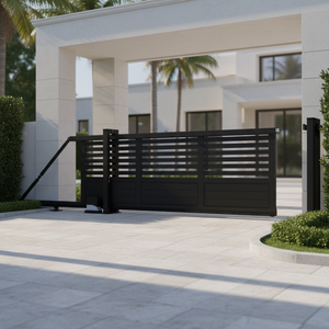 <span class=keywords><strong>ประตู</strong></span>เลื่อนแบบคานยื่นอัตโนมัติอลูมิเนียม ดีไซน์ใหม่ทันสมัย <span class=keywords><strong>ราคา</strong></span>โรงงาน สำหรับ<span class=keywords><strong>บ้าน</strong></span> - Product Image 1