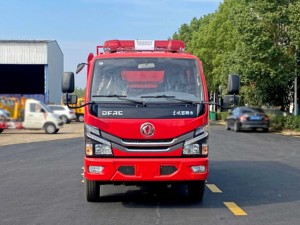 Camion de lutte contre l'incendie polyvalent Dongfeng 4X2 3000L à eau et mousse pour les interventions d'urgence des communes et des usines - Product Image 6