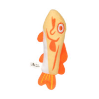 Jouet en peluche poisson personnalisé avec motif imprimé, jouet en peluche poisson dessin animé, animal en peluche poisson, fabrication OEM/ODM acceptée