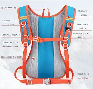 Nueva Mochila de Hidratación Impermeable para Senderismo, Ciclismo, Correr y Viajes al Aire Libre con Bolsa de Agua de 2L, Mochila Deportiva para Ciclismo - Product Image 4