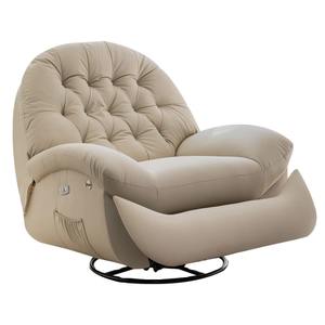 Sillón reclinable multifuncional eléctrico de primera clase individual para ocio, reclinable para dormir, sala de estar, chaise <span class=keywords><strong>lounge</strong></span> eléctrico para el hogar - Product Image 1