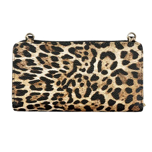Hot sale leopard pattern ladies <b>wallet</b> PU leather <b>folding</b> short <b>wallet</b> ladies holding card holder daily necessities - Product Image 3