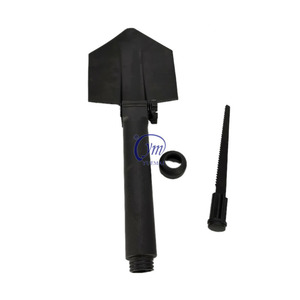 月麦野营配件折叠耐用便携式可折叠生存园艺战术铲铲 - Product Image 3