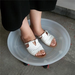 Vente en gros P122 Grandes soucoupes en résine plastique transparente Durable Roue <span class=keywords><strong>de</strong></span> jardin universelle Plateaux <span class=keywords><strong>pour</strong></span> pots <span class=keywords><strong>de</strong></span> <span class=keywords><strong>fleurs</strong></span> Plus épais <span class=keywords><strong>pour</strong></span> plantes et <span class=keywords><strong>fleurs</strong></span> - Product Image 1