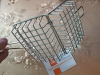 Panier à savon en acier inoxydable 316 avec longue poignée, support de drainage pour savon, panier à savon en maille pour la lessive, la salle de bain ou support de savon en maille