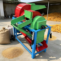 Décortiqueuse de céréales multifonctionnelle avec souffleur de nettoyage puissant pour usine de céréales de petite taille et entreprise de traitement des récoltes de céréales mixtes