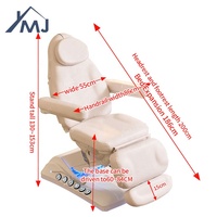 Esthéticienne Kin Care Table de traitement de massage Lit de cils de beauté électrique avec moteurs