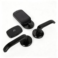 Modern Split Handle Design Hotel Lock RFID Card Unlock Alarm Time Control System Split Hotel Smart Card Door Lock