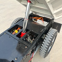 Tricycle benne électrique en gros d'usine, silencieux et écologique, mini-dumper haute puissance pour l'exploitation minière