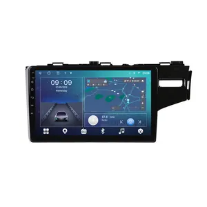 LT LUNTUO Android 13 8-core 8 + 128gb Ips ekran araç Dvd oynatıcı oyuncu Video araç monte ekran Honda Jazz Fit 2014 2015 için