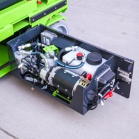 Plateforme élévatrice hydraulique en acier DAAILIFT 4-16m, équipement d'usine, élévateur à ciseaux mobile électrique certifié CE, capacité de charge 300-3000kg