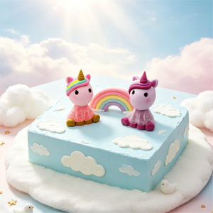 Decoración para Pastel con Forma <span class=keywords><strong>de</strong></span> <span class=keywords><strong>Unicornio</strong></span> 3D, Halal, Personalizada, al por Mayor, para Fiestas <span class=keywords><strong>de</strong></span> Cumpleaños y Repostería - Product Image 6