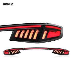 ไฟท้าย Jushun สำหรับ Honda Civic รุ่นที่ 11 ปี 2022 แบบ Hatchback สีดำแดง 12V รุ่น Mg - Product Image 2