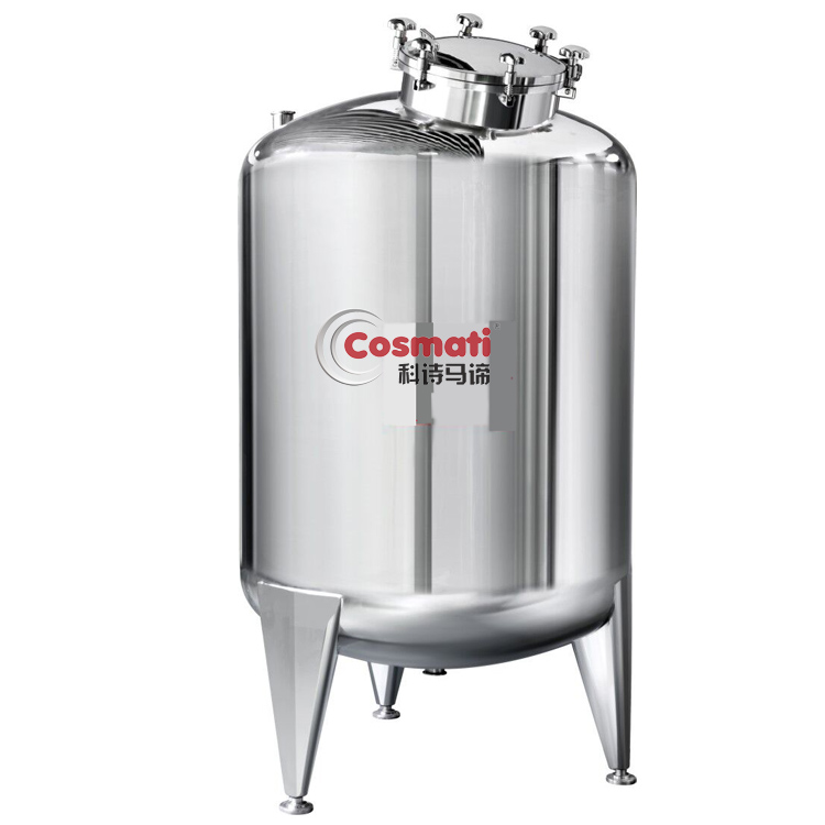Factory Price Food Beverage Milk Fixed Storage Tank