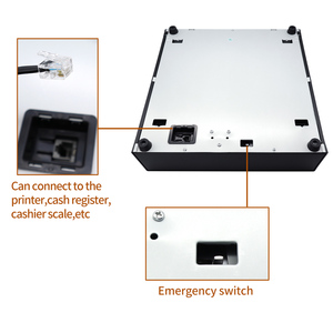 Xincode ngăn kéo tiền mặt POS hệ thống ngăn kéo RJ11 tiền kim loại thu ngân ngăn kéo 4 hóa đơn 5 tiền xu Khay cho tiền mặt đăng ký GT-C330A - Product Image 5