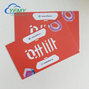 Tarjeta de color y logotipo de diseño personalizado barato adecuada para diferentes negocios de promoción gracias por su tarjeta de compra de pedido - Product Image 4