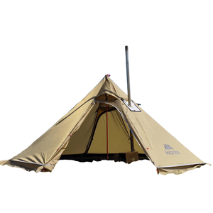 Soffitto alto inverno campeggio camino conico <span class=keywords><strong>struttura</strong></span> riparo piramide esterna tenda calda sul tetto - Product Image 6