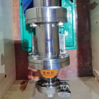 Pompe à vis en acier inoxydable à haute viscosité de haute qualité pour la transformation des aliments, pompe de livraison de liquide au chocolat au miel 0.75kw